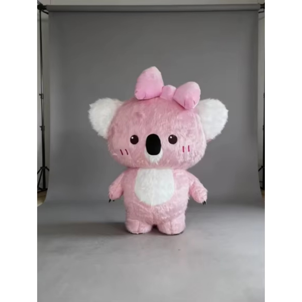 Chargers - Disfraz inflable de koala rosa, ideal
