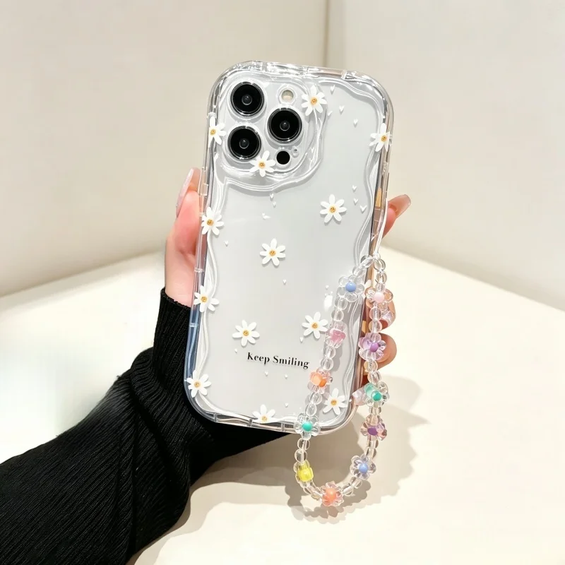 Funda con correa para la muñec - Cute Cartoon Wrist Strap Silicone Case reseña y precio