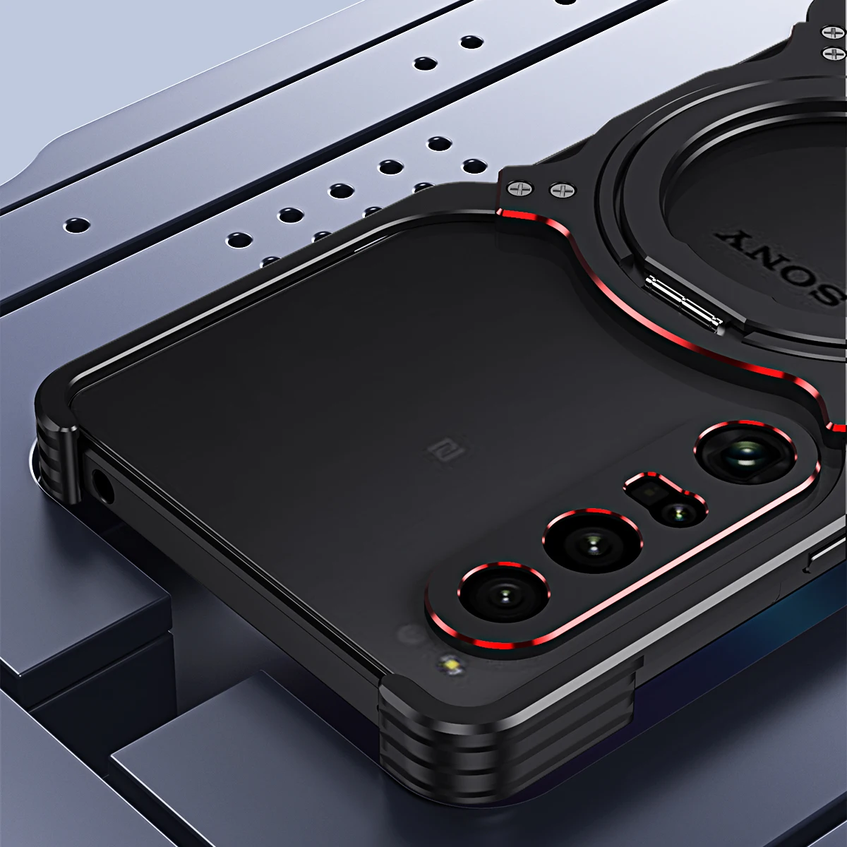Funda de metal magnética sin m - Metal Bumper Aluminum Frame Case reseña y precio