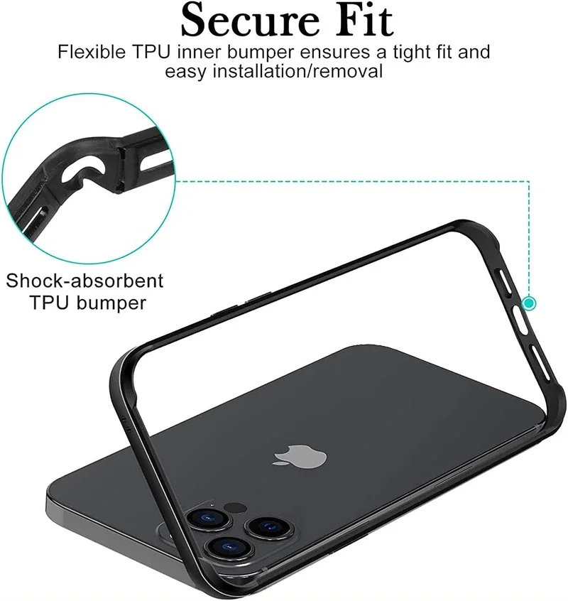 Funda de parachoques de Metal  - Metal Bumper Aluminum Frame Case reseña y precio