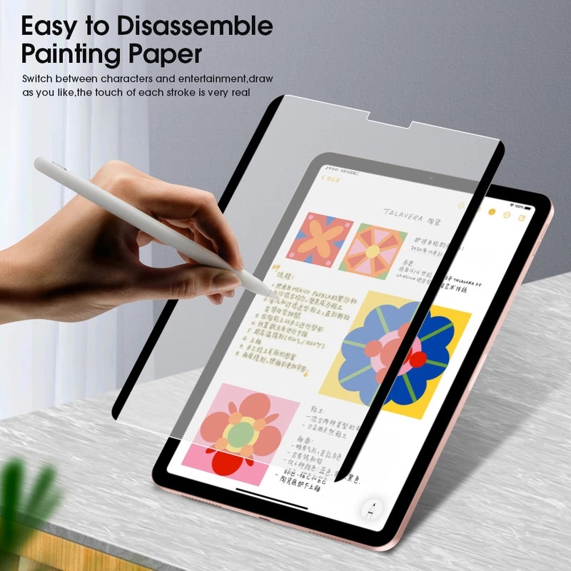 Película protectora extraíble  - Matte Anti Glare Screen Protector reseña y precio