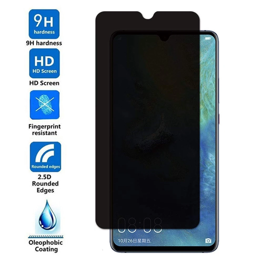 Funda protectora de pantalla d - Anti Spy Privacy Glass Case reseña y precio