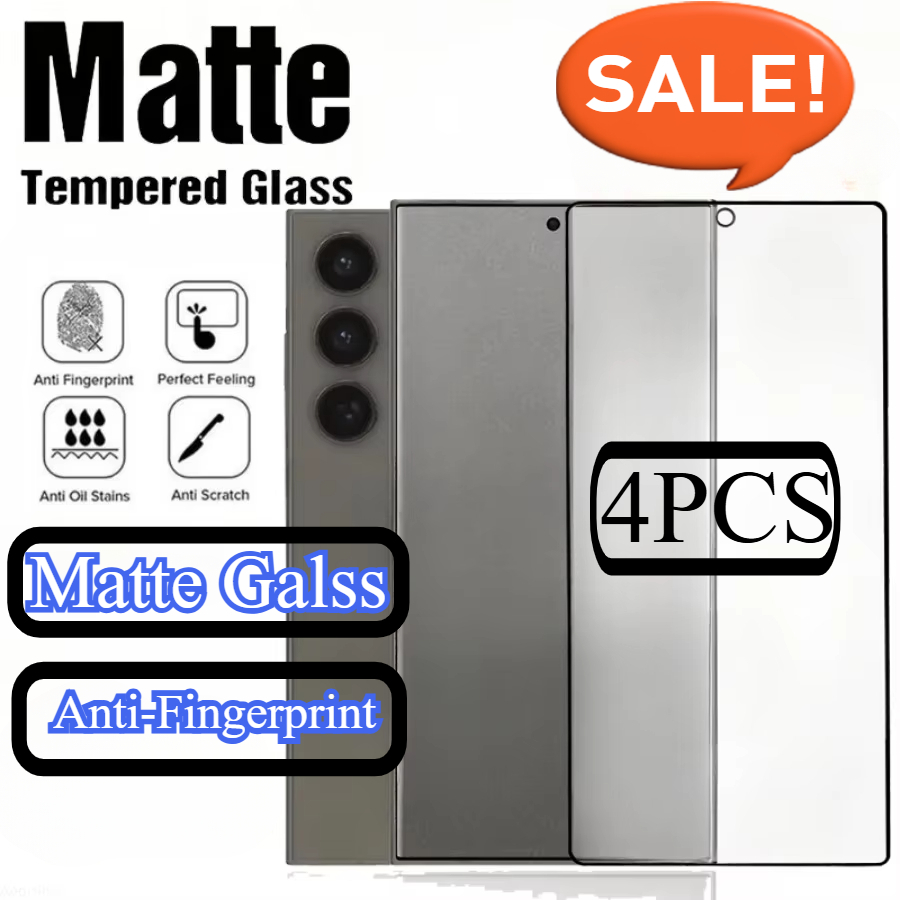 4 Uds. Vidrio templado mate an - Matte Anti Glare Screen Protector reseña y precio