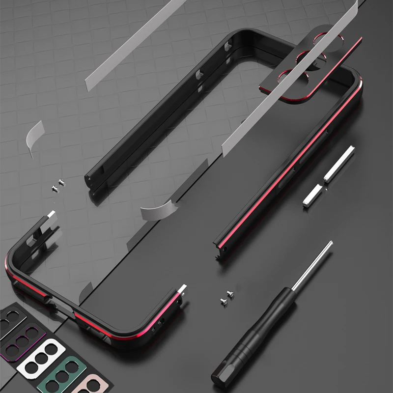 Funda Protectora de Aluminio y - Metal Bumper Aluminum Frame Case reseña y precio